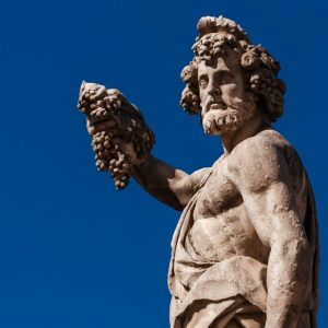 statue of dionysos