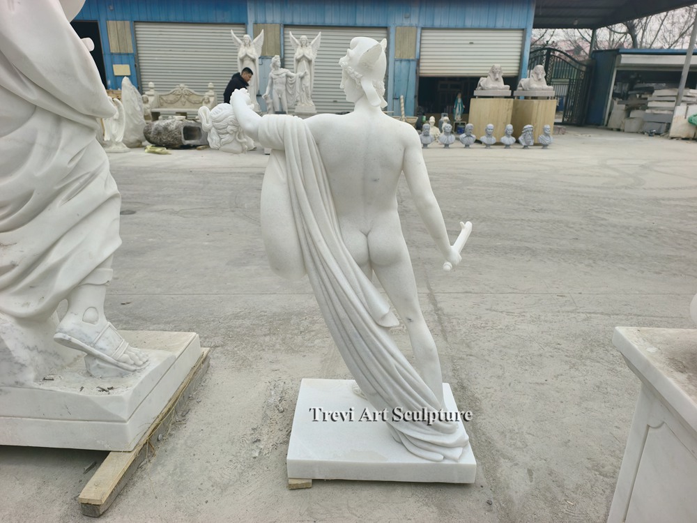 perseus and medusa marble sculpture for garden