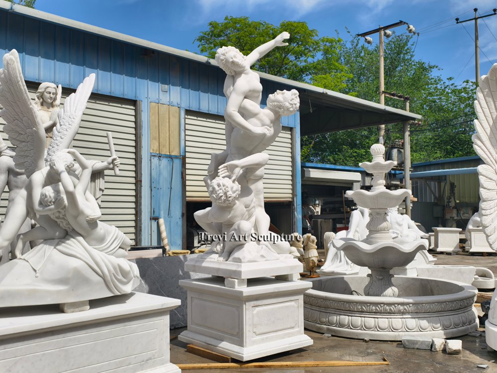 the rape of proserpina marble sculpture replicas