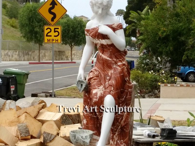 female figure statue fountain feedback