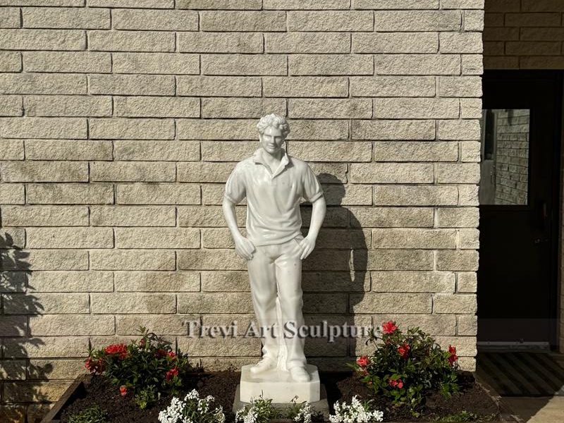 marble saint carlo acutis statue feedback